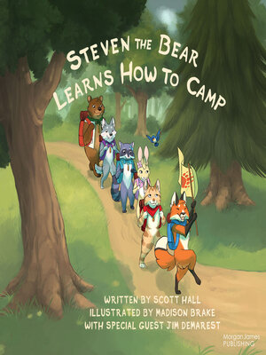 cover image of Steven the Bear Learns How to Camp